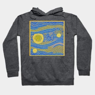 Golden Mosaic III Hoodie